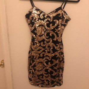 Windsor Sequin Dress Size M